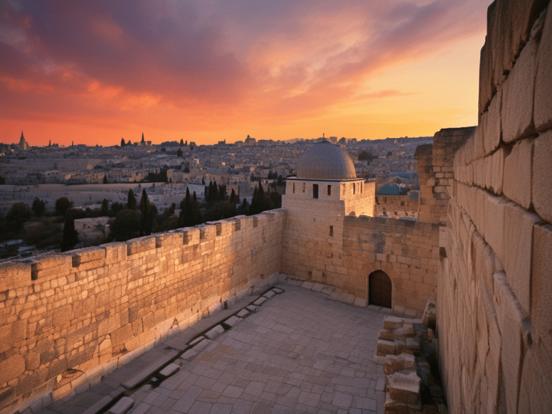 The Role of the Holy Spirit: Unveiling Spiritual Truths by the Old City of Jerusalem for TODAY’s&nbsp;WALL’S.