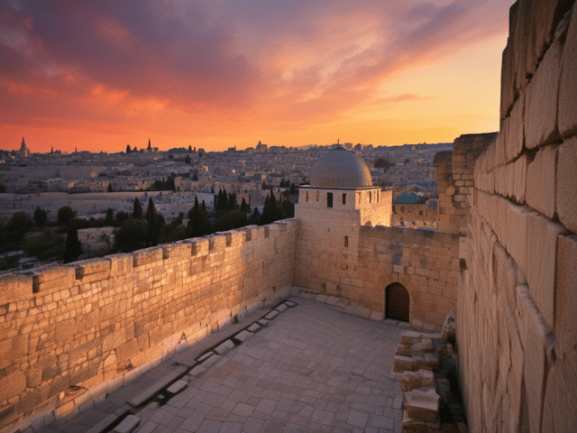 The Role of the Holy Spirit: Unveiling Spiritual Truths by the Old City of Jerusalem for TODAY’s&nbsp;WALL’S.